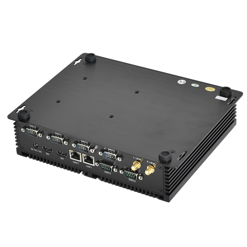 Fanless Industrial Pc Rs485 Core I7 - คอมพิวเตอร์อุตสาหกรรมลดราคาพิเศษ 6*COM RS232 RS485 Core i7