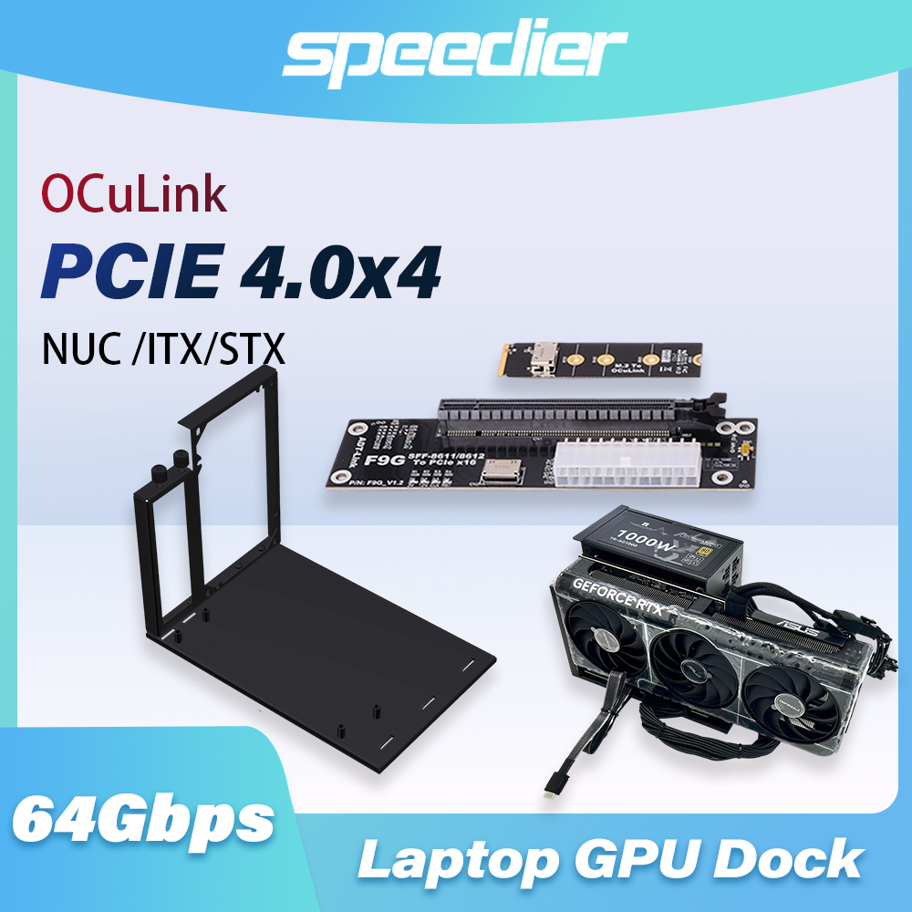 อะแดปเตอร์ EGPU แบบเชื่อมต่อภา - Oculink Egpu Mini Pc บทวิจารณ์และราคา
