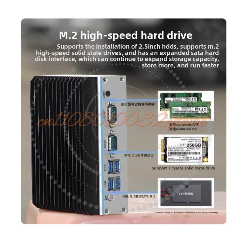 มินิพีซีอุตสาหกรรม - Quad-Core - Fanless Industrial Pc Rs485 Core I7 บทวิจารณ์และราคา
