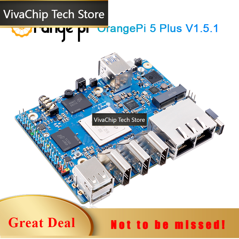 คอมพิวเตอร์บอร์ดเดี่ยว VivaCTO - Orange Pi 5 Plus 16Gb บทวิจารณ์และราคา