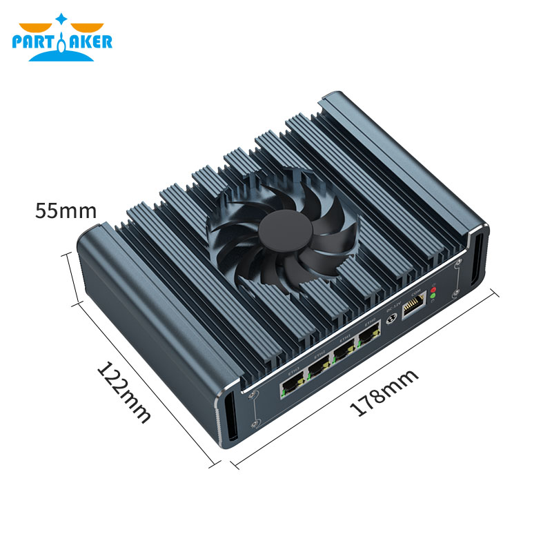 ไฟร์วอลล์ มินิพีซี 4 พอร์ต Int - Pfsense Firewall Router 2.5G 4 I226 บทวิจารณ์และราคา
